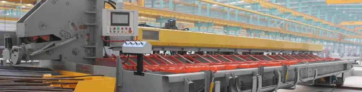 Automatic lines for building-materials production