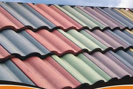 Polymer-sand roof tiles