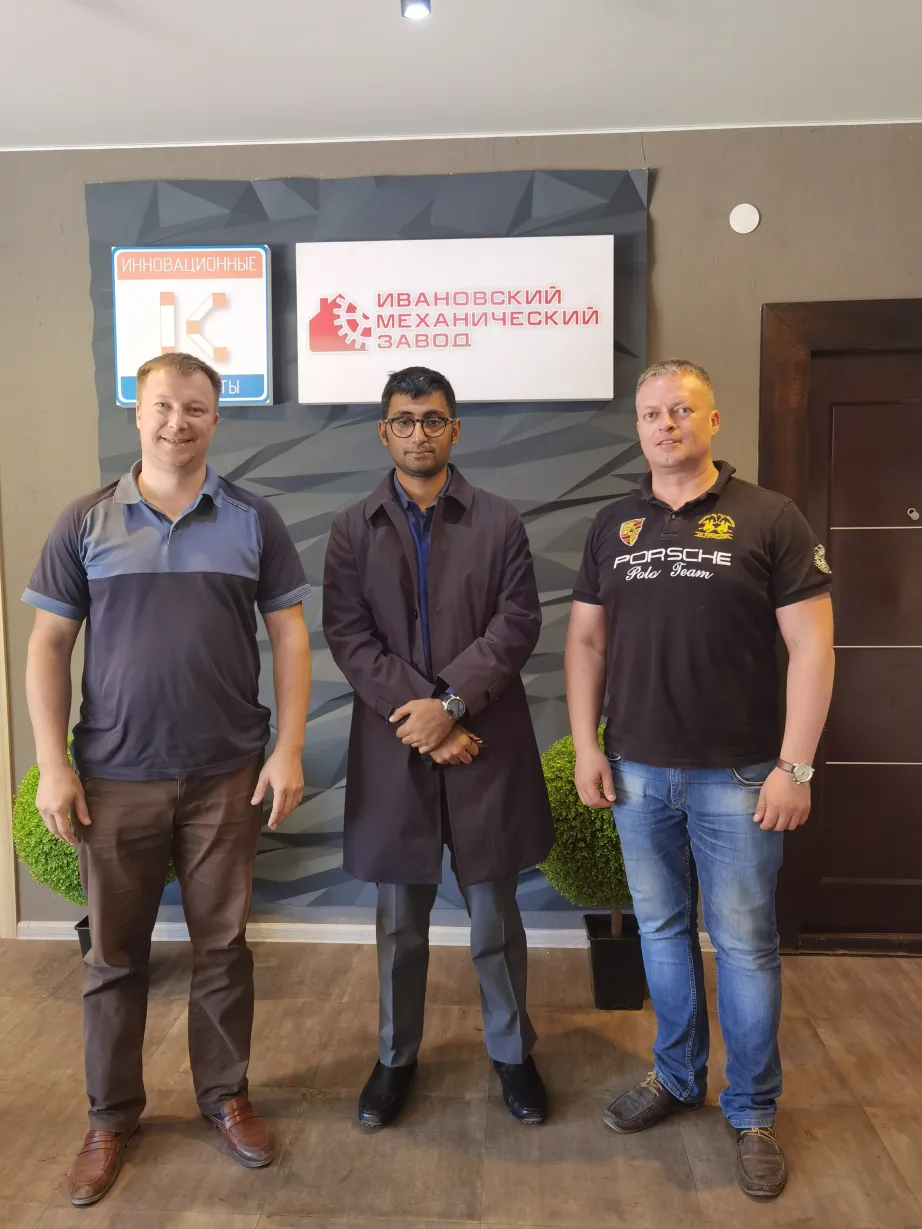 Shipment of composite-material production equipment to India