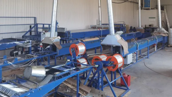 Launch of a GFRP rebar and mesh production line in Tyumen