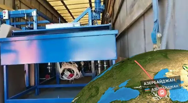 GFRP rebar production line launch in Novosibirsk
